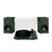 Triangle AIO Twin Active Speakers with Lunar 1 Manual Turntable, Green - main 