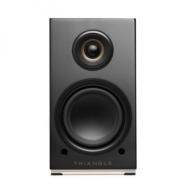 Triangle AIO Twin Active Speakers (Pair), Graphite Black - front 