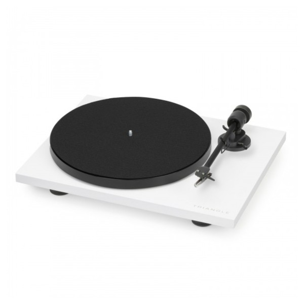 Triangle Lunar 1 Manual Turntable, White
