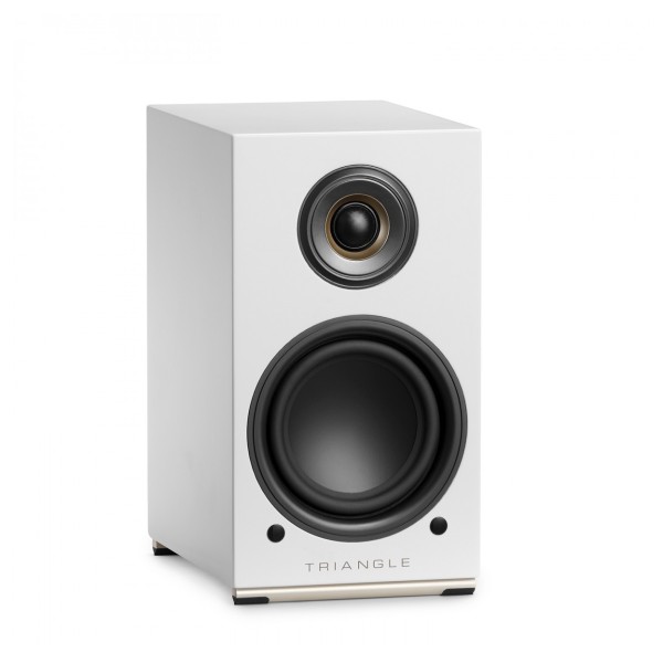 Triangle AIO Twin Active Speakers (Pair), Frost White - driver 