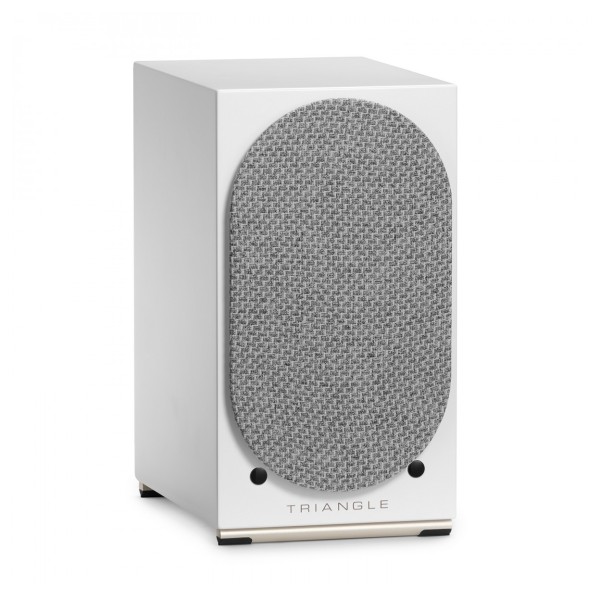 Triangle AIO Twin Active Speakers (Pair), Frost White grille 