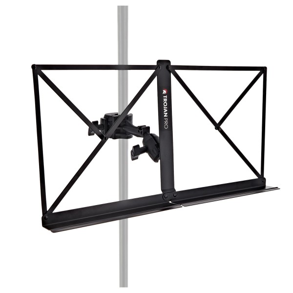Trojan Pro Foldable Music Sheet Holder Clamp