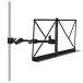 Trojan Pro Extended Foldable Music Sheet Holder Clamp