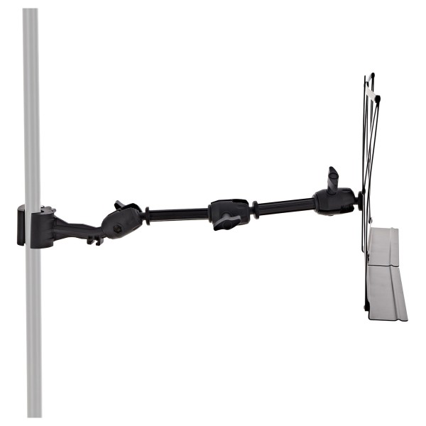 Trojan Pro Extended Foldable Music Sheet Holder Clamp