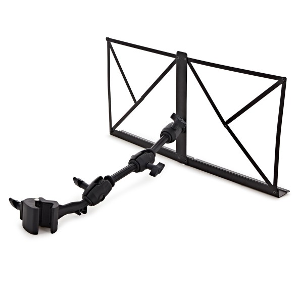 Trojan Pro Extended Foldable Music Sheet Holder Clamp