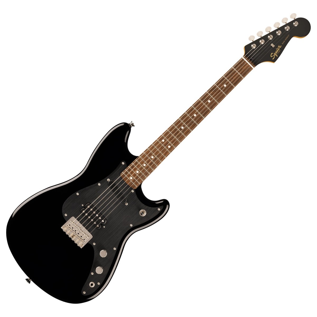 Click to view product details and reviews for Squier Classic Vibe Duo Sonic Hs Lrl Matching Headstock Black.