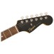 Squier Classic Vibe Duo-Sonic HS LRL, Matching Headstock, Black - headstock