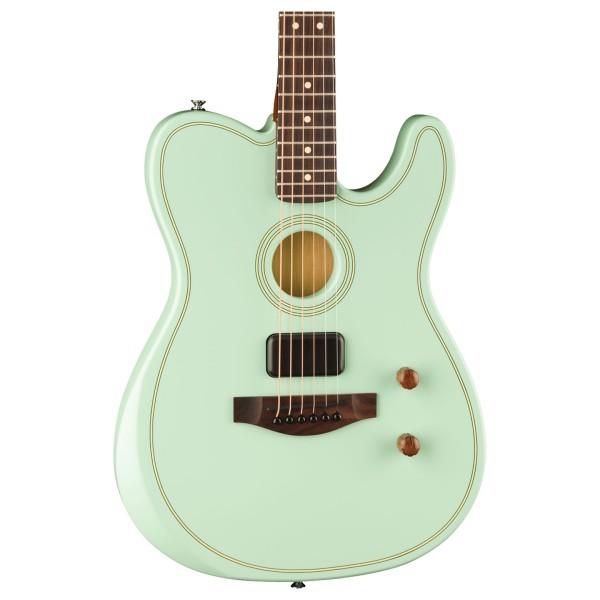 Fender Limited Edition Acoustasonic Standard Telecaster, Surf Green - body