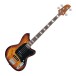 Ibanez TMB400TA Bass Guitar, Iced Americano Brown - Angled