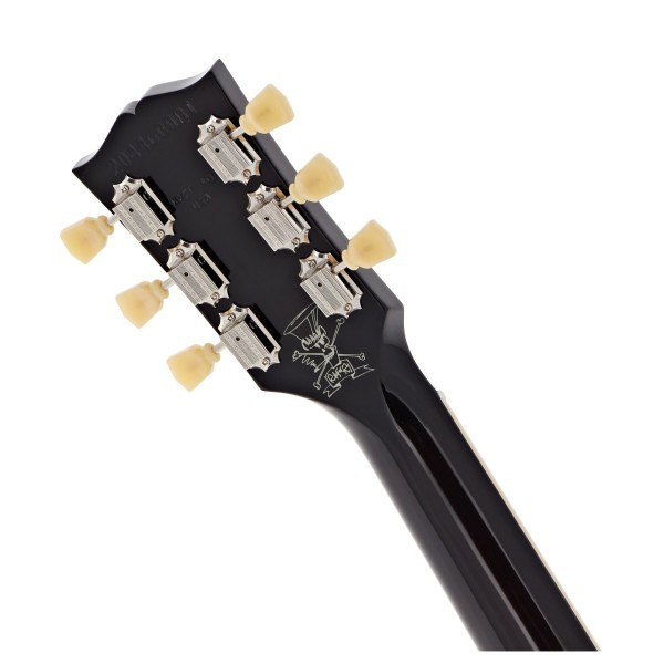 Gibson Slash Les Paul Standard Left Handed, November Burst #204460081 - back of headstock