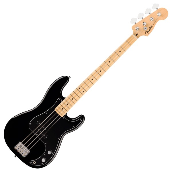 Fender Standard Precision Bass MN, Black Pickguard, Black
