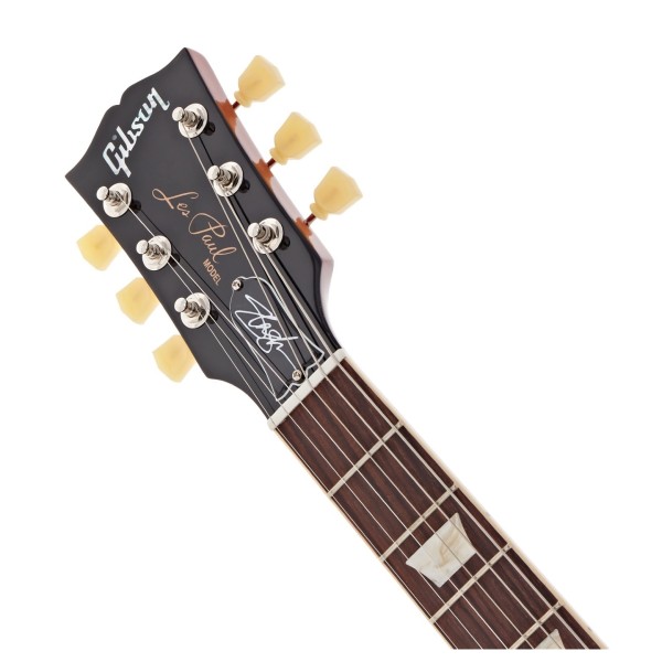 Gibson Slash Les Paul Standard Left Handed, Appetite Burst #204460071 - headstock