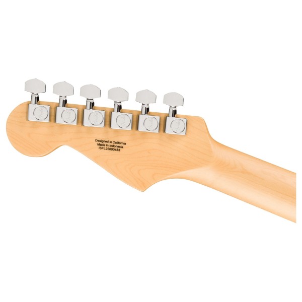 Fender Standard Stratocaster, Fiesta Red - back of headstock