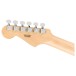 Fender Standard Stratocaster MN, Black Pickguard, Black - back of headstock