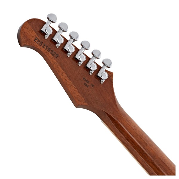 Gibson Firebird Platypus, Tobacco Sunburst #220350329 - back of headstock