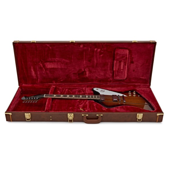 Gibson Firebird Platypus, Tobacco Sunburst #220350329 - guitar in case