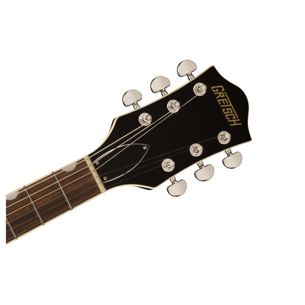 Gretsch G2420T Streamliner Hollow Body w/ Bigsby, Midnight Sapphire - Headstock Front