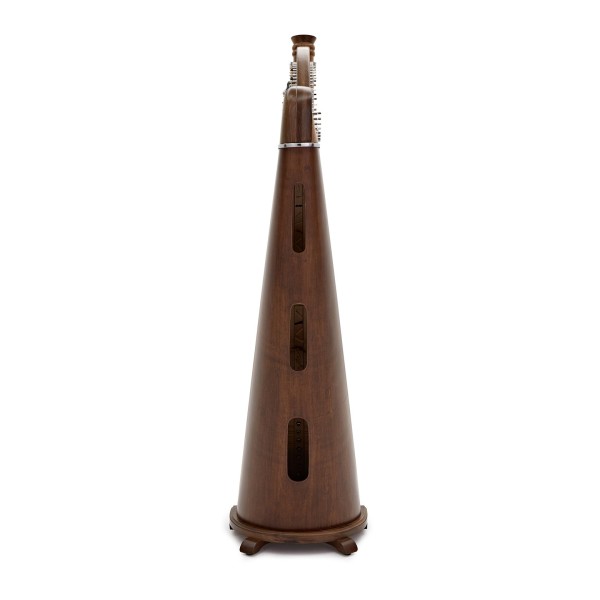 Deluxe 38 String Pillar Harp by Gear4music, Walnut