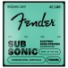 Fender SubSonic 7350ML Bass Strings, Stainless Steel, Long Scale, Gauges .045-.100, (4)