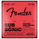 Fender SubSonic 9050CL Bass Strings, Flatwound Stainless Steel, Long Scale, Gauges .045-.105, (4)