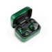 Noble FoKus Rex5 5 Driver True Wireless Earbuds with DD + BA + Planar Magnetic Drivers, Green