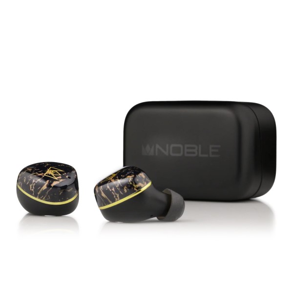 Noble FoKus Rex5 5 Driver True Wireless Earbuds with DD + BA + Planar Magnetic Drivers, Black - context 