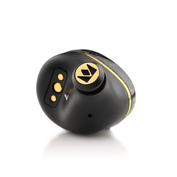 Noble FoKus Rex5 5 Driver True Wireless Earbuds with DD + BA + Planar Magnetic Drivers, Black driver 