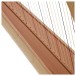 27 String Roundback Harp by Gear4music, Natural