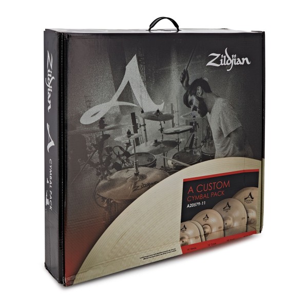 Zildjian A Custom Cymbal Box Set with Free 18'' A Custom Crash
