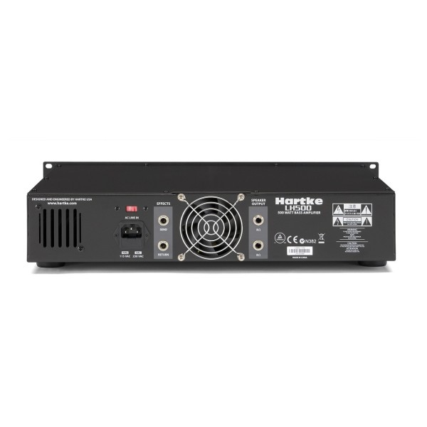 Hartke LH500 Bass Head - back