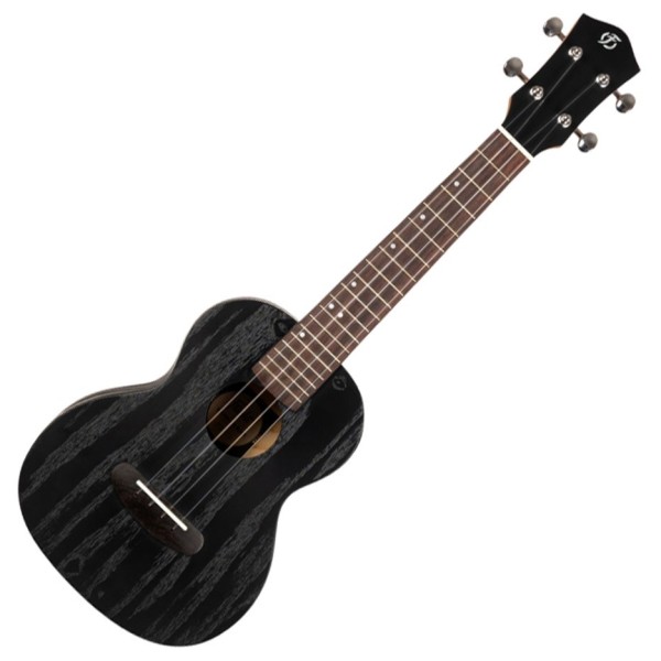 Flight DUC400 Concert Ukulele, Ash Black