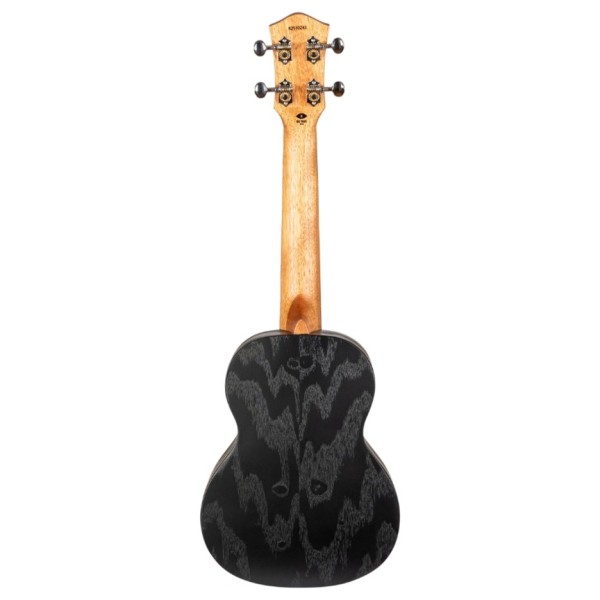 Flight DUC400 Concert Ukulele, Ash Black - back