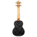 Flight DUC400 Concert Ukulele, Ash Black - back