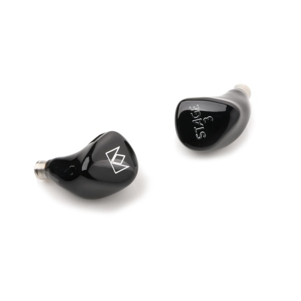 Noble Stage 3 3 Driver IEM with DD and BA Drivers - side by side