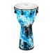 Meinl Percussion 10 Alpine Series Djembe, Synthetic Head, Galactic Blue Tie Dye