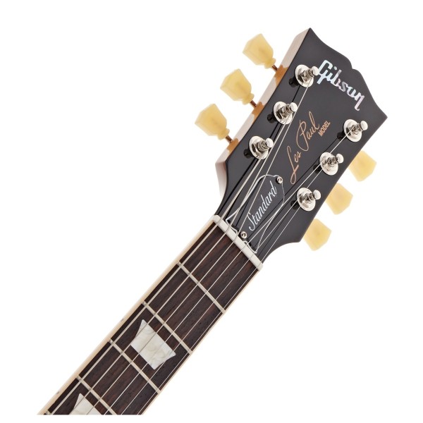 Gibson Les Paul Standard 50s P90, Gold Top #203060083 - headstock