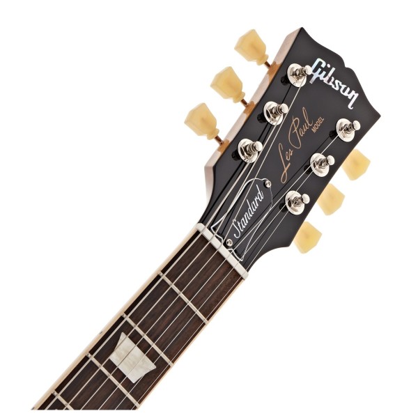 Gibson Les Paul Standard 50s P90, Gold Top #203460234 - headstock