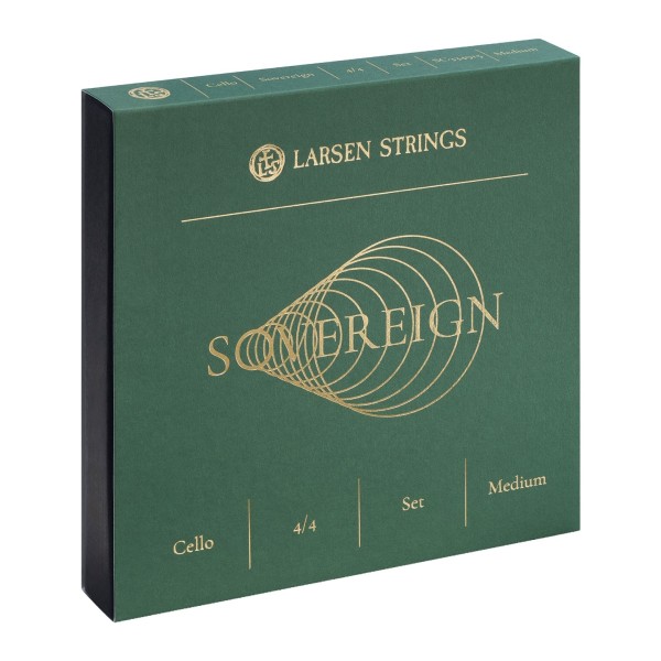 Larsen Sovereign Cello String Set, 4/4 Size