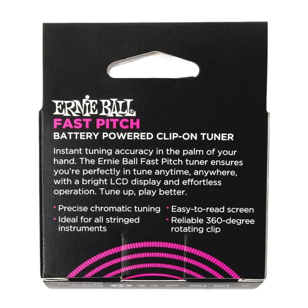 Ernie Ball Fast Pitch Clip-On Tuner