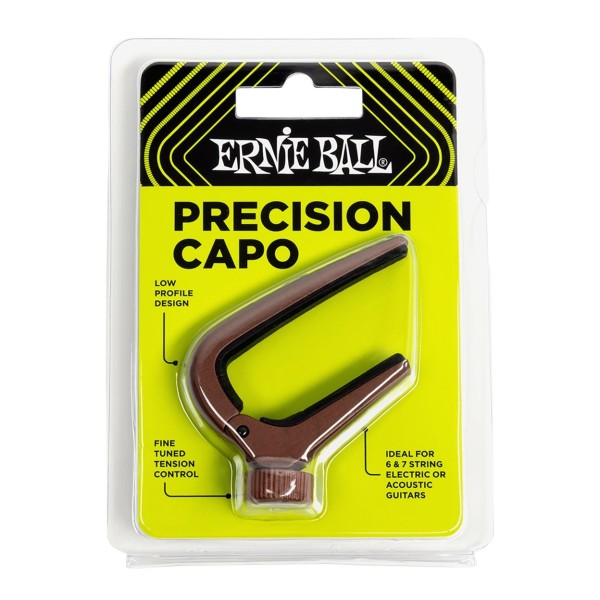 Ernie Ball P09632 Precision Capo, Bronze