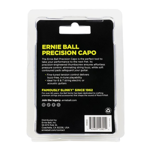 Ernie Ball P09632 Precision Capo, Bronze