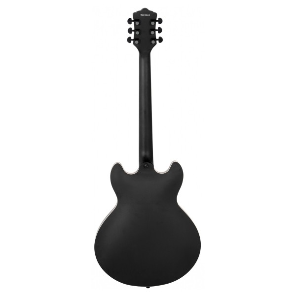 Tanglewood Northstar Pro 'NSP5BK' Semi Acoustic Guitar, Black Open Pore - back