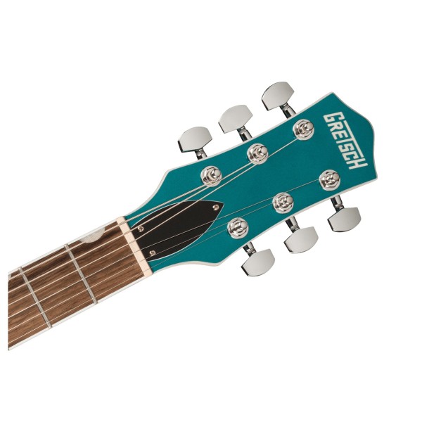 Gretsch G5222 Electromatic Double Jet BT V-Stoptail, Ocean Turquoise head