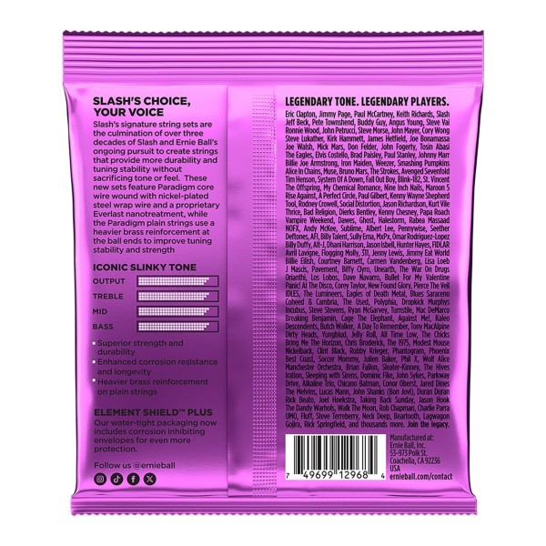 Ernie Ball 2220 Slash Signature Slinky 11-48