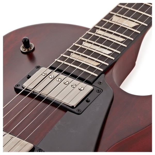 Gibson Les Paul Modern Studio, Wine Red Satin #201360160 - upper frets
