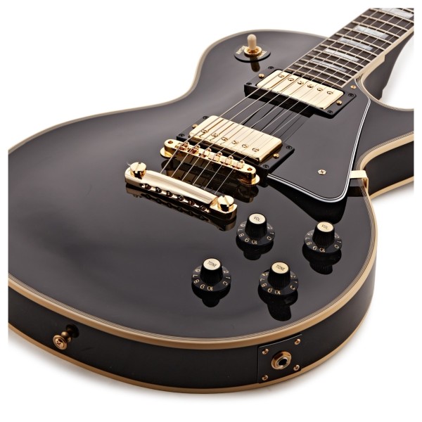 Gibson Custom 1968 Les Paul Custom Reissue, Ebony #510908 at