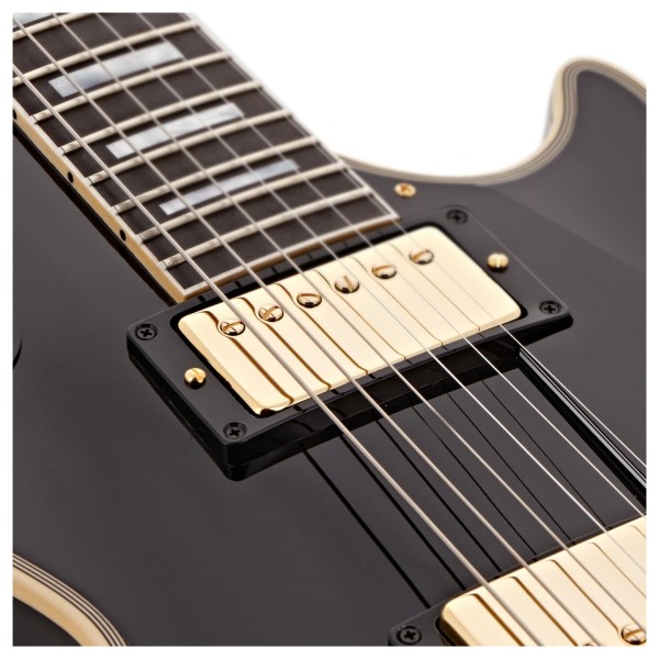 Gibson Custom 1968 Les Paul Custom Reissue, Ebony #510908 at