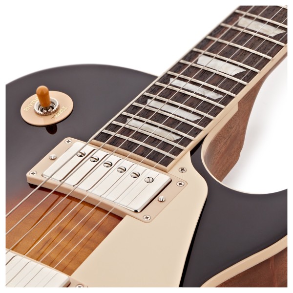 Gibson Les Paul Standard 50s Figured Top, Tobacco Burst #204060196 - upper frets