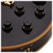 Gibson Custom 1954 Les Paul Custom Staple Pickup Reissue VOS, Ebony #46025 - controls