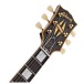 Gibson Custom 1954 Les Paul Custom Staple Pickup Reissue VOS, Ebony #46025 - headstock